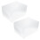 2Stk Transparente Aufbewahrungsbox Polling Container Organizer 6