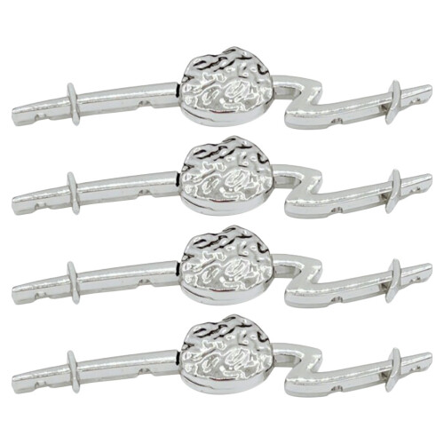 4 Stuks Metalen Knopen Kleding Accessoires