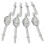 4 Stuks Metalen Knopen Kleding Accessoires 7
