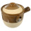 Earthen Pottery Topf Zwiebel Ton Mit Deckel 1