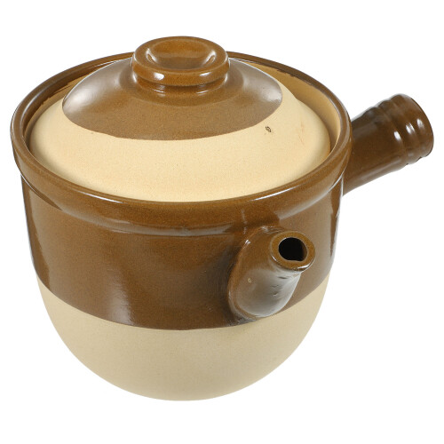 Earthen Pottery Topf Zwiebel Ton Mit Deckel