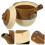 Earthen Pottery Topf Zwiebel Ton Mit Deckel 9