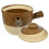 Earthen Pottery Topf Zwiebel Ton Mit Deckel 5
