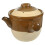 Earthen Pottery Topf Zwiebel Ton Mit Deckel 8