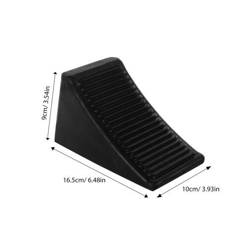 Tire Support Pad Schwarzes 1St Radstopper Für Auto 1