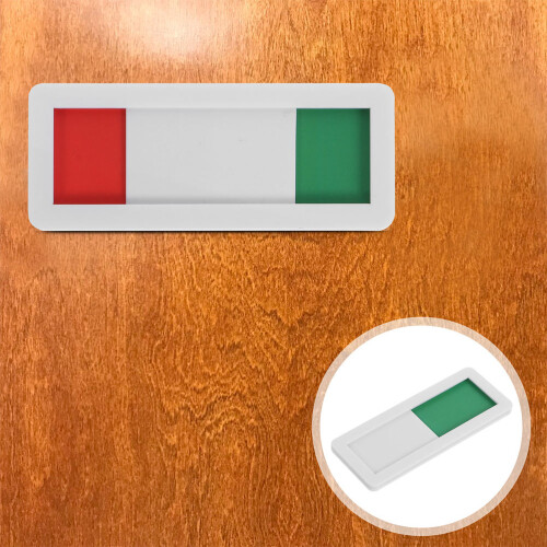 2 Signage Deurplaat Push Groen En Rood Indicator Praktisch 1