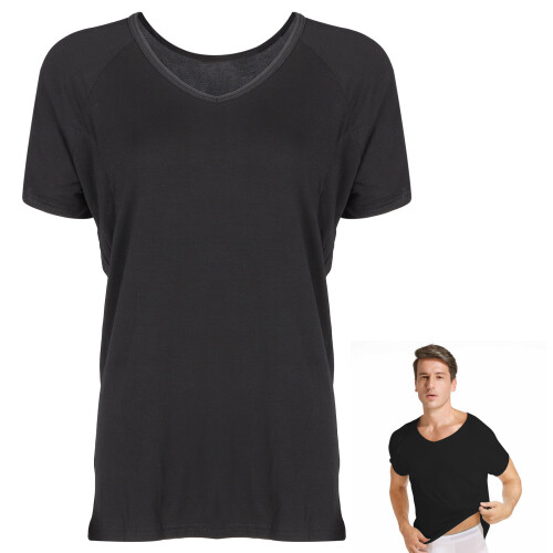 Men'S Schweißfester T-Shirt Rundhals 1