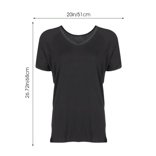 Men'S Schweißfester T-Shirt Rundhals 1 2