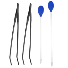 4Stk Aquarium Wasserpflanzen Fütterer Kunststoff Füttern