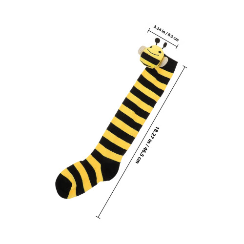 4 Paar Kinder Neuheit Kniestrümpfe Polyester Für Performance 1