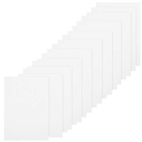 40 Bögen Farbiges Strukturiertes 29,70x21,00x0,01 Cm Weiß 2