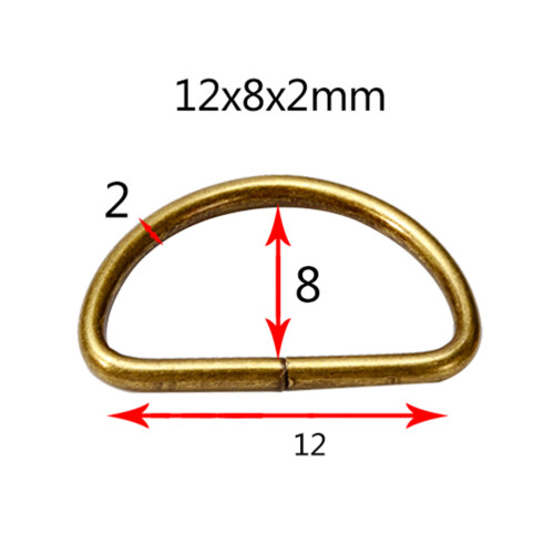 Bag Hardware Accessories Metall 20 1,3x0,8x0,2 Zoll 1