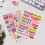 Writable Label Planner Sticker Elegantes Design 15er Pack 3