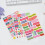 Writable Label Planner Sticker Elegantes Design 15er Pack 4