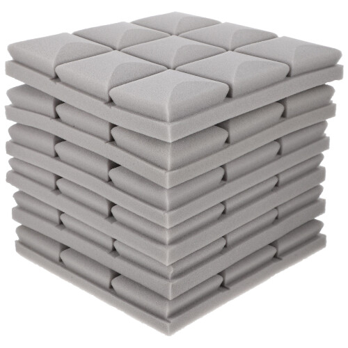 6 Stk. Schallabsorptionsmatte Schallabsorbierende Baumwolle 2