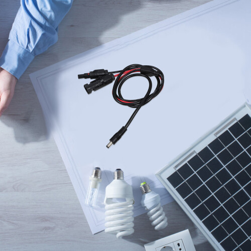 Zu Dc5525 Anschlusskabel Mit Solarstecker Für Panel 2