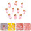 Set Aus 3 Geburtstagskerzen Kinderkerzen Toppers 10