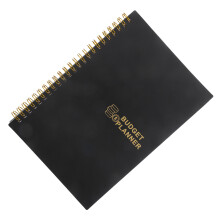 Budget Notizbuch Budget Buch Schwarz 1 Satz Erfassen Des Budgets