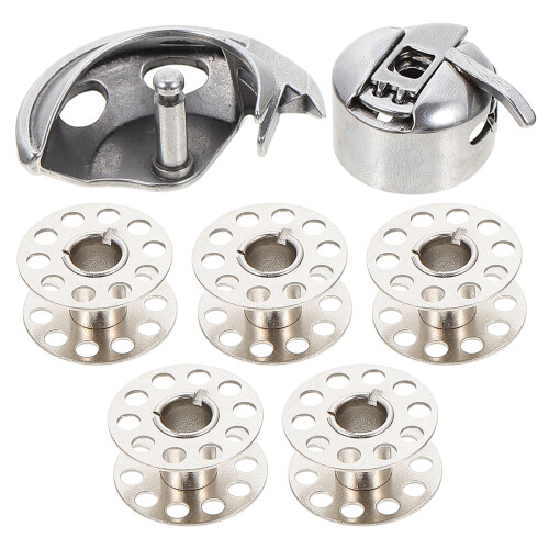 Leere Spulen Silber 1 Set 0,8x0,4 Zoll