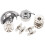Leere Spulen Silber 1 Set 0,8x0,4 Zoll 8