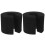 2 Deurstopper Foam Sluitclip Bumper Klemscherm Zwart 8