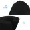 2 Deurstopper Foam Sluitclip Bumper Klemscherm Zwart 7