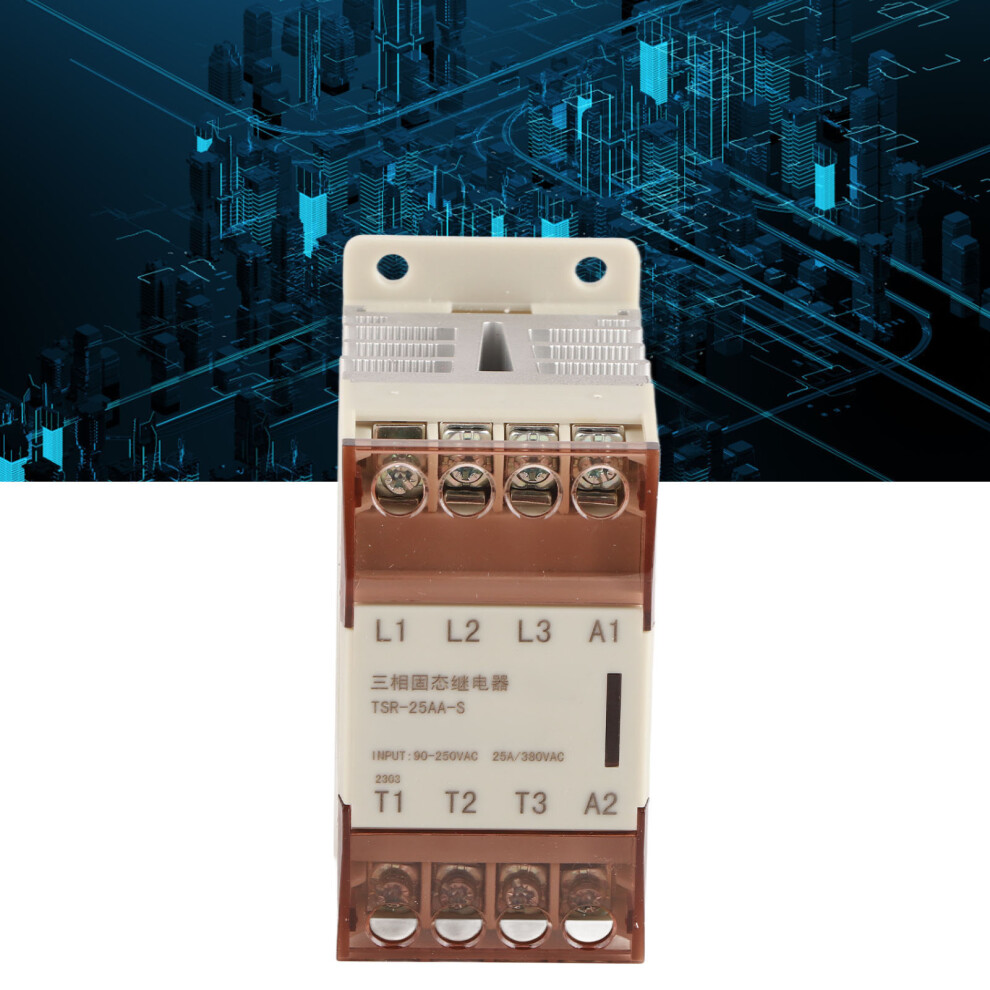 Solid State Relay Ssr 90ÂAc Input To 24Â380V Ac Output Home Control 6911353855954