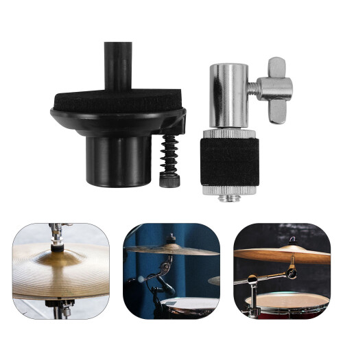 Raindrops Cymaalhouder Felt Ringen Zinklegering Voor Drummers 1 Set 2