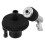 Raindrops Cymaalhouder Felt Ringen Zinklegering Voor Drummers 1 Set 6
