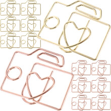 20 Markeer Paperclips Decoratief Binder Metaal Mini Kantoor