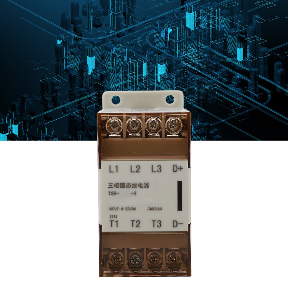 40A 3 Phase Solid State Relay 3Â32Vdc Control 24Â380Vac Load 4651353856149