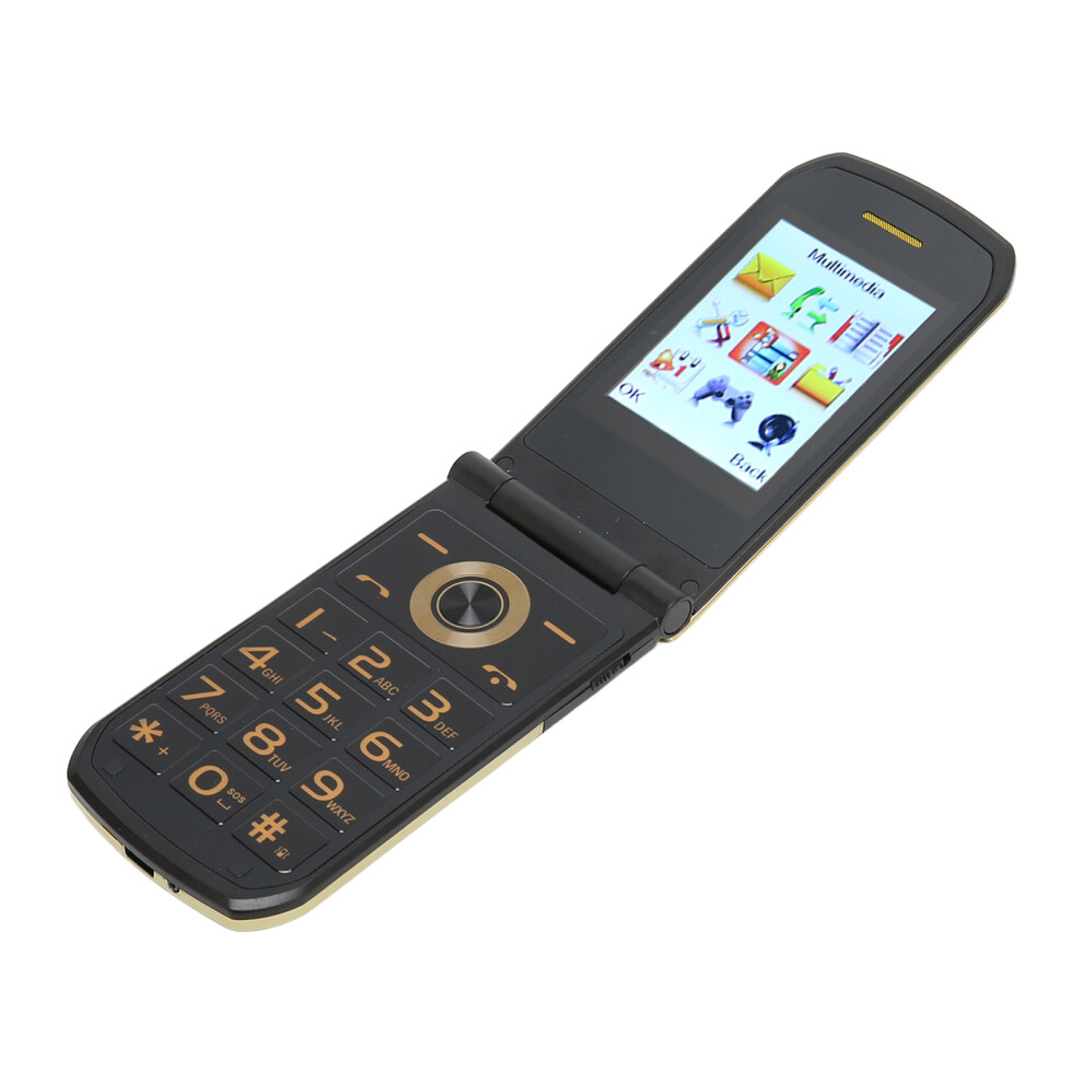 K21 2G Senior Flip Cell Phone 2.4" Screen, 32Mb Memory, Flashlight 7641353856338