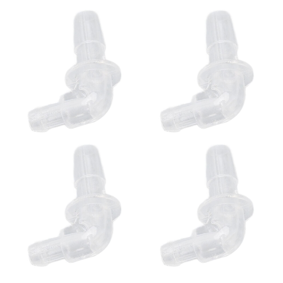 10pcs Clear BTE Sound Aid Tubing Adapter for Box Type Hearing Aids