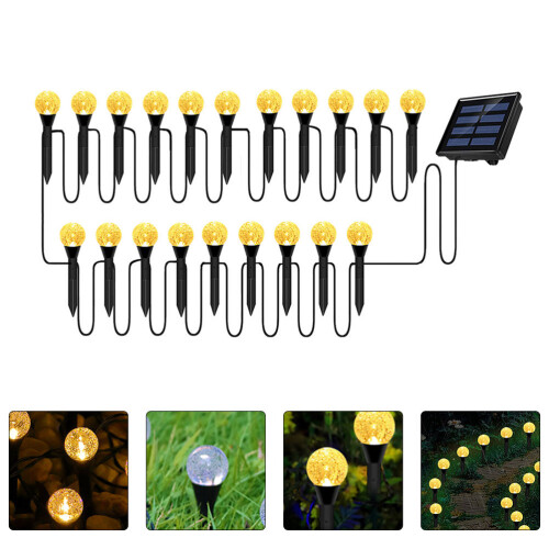 Bubbles Lighting Solar Erdspieß Leuchte Einfach Installieren 2