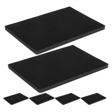 Worgeous 6 Stk Schmuckfach Einlage 28x18x1,2 Cm