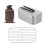 3Pièces Bento Box Outdoor Anti-Brûlure Colorée 5