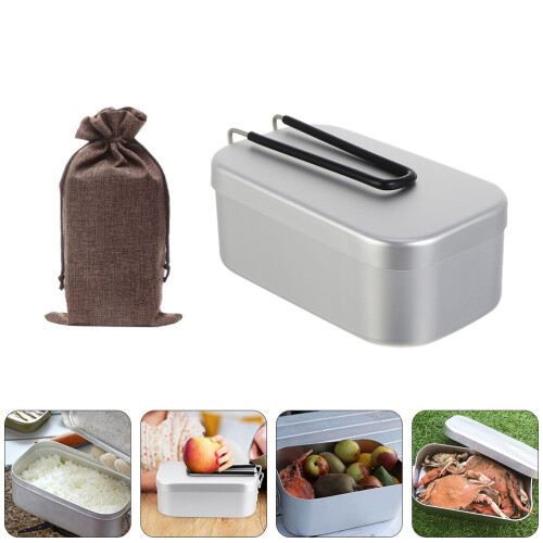 3Pièces Bento Box Outdoor Anti-Brûlure Colorée 2