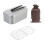 3Pièces Bento Box Outdoor Anti-Brûlure Colorée 2