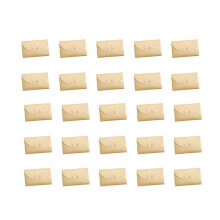 100 Hart Sluiting Enveloppen Kraftpapier Postkaart Enveloppen