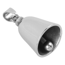 Glocke Für Halsband Festival Party Ornament Silber 1