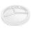 Raindrops Dip Und Chips Servierplatte Weiß Pack 6