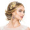 1 Set -Haar- Braut-Haar-Gabel Imitat- -Einsatz 6