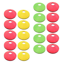 20 Stk Logo Fußball Hindernis Kegel Für Werkzeug Pe