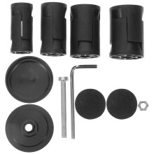 Bike Voorvork Beugel Voorvork Bevestiging Accessoire 1 Set Zwart