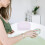 1 Stuks Badkamer 3D PVC Wit Inadembaar 9