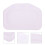 1 Stuks Badkamer 3D PVC Wit Inadembaar 4