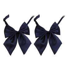2 Stropdas Met Vlinderdas Afstudeer Vlinderdas Marineblauw
