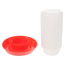 Quail Feeder Chick Waterer Kit Automatische Geflügelfarm Huhn Baby