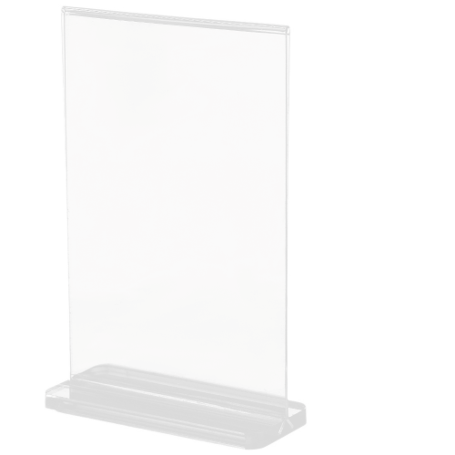 5 Acryl Displayständer Für Schilder Transparent 2