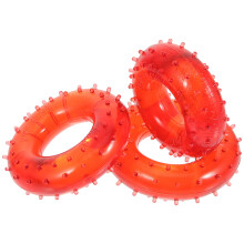 3Stk Handkrafttrainer Ringe Aus Strapazierfähigem PVC Für Zuhause Bunt